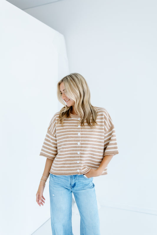 NEED THIS STRIPE SWEATER TOP