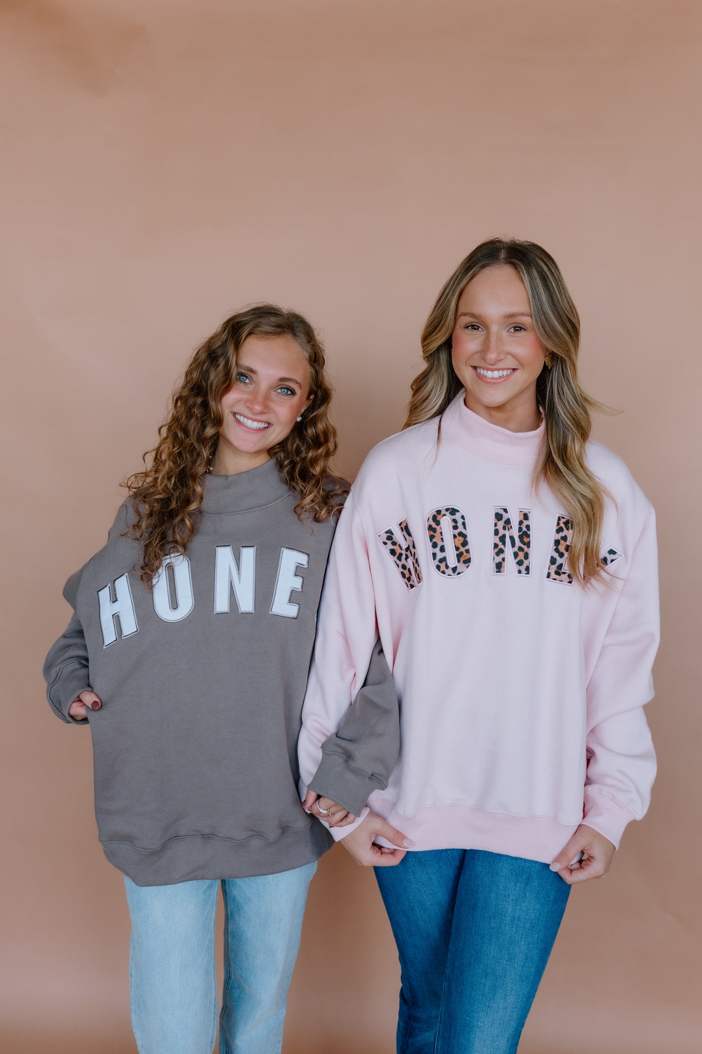 OG HONEY MOCK NECK SWEATSHIRTS