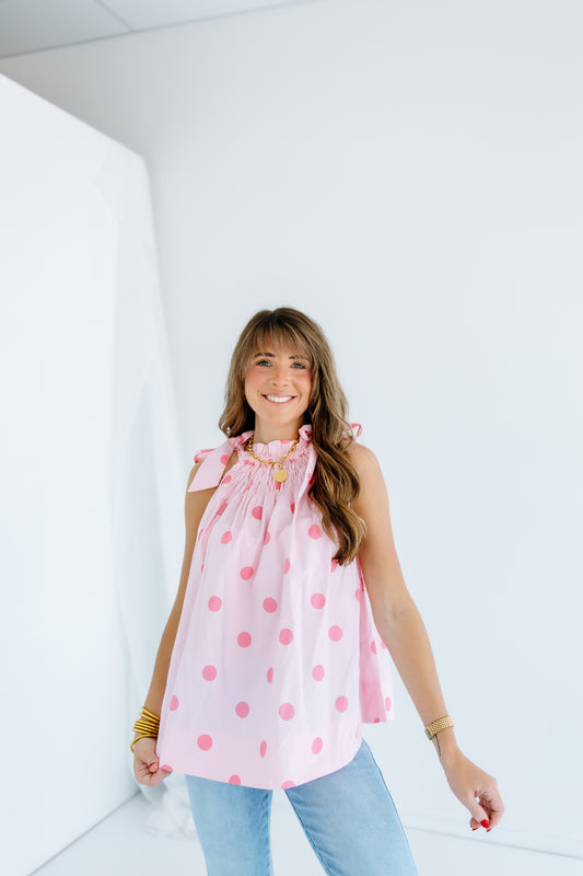 OVER THAT POLKA DOT TOP