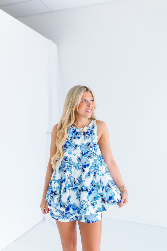 ONE WISH PEPLUM SET