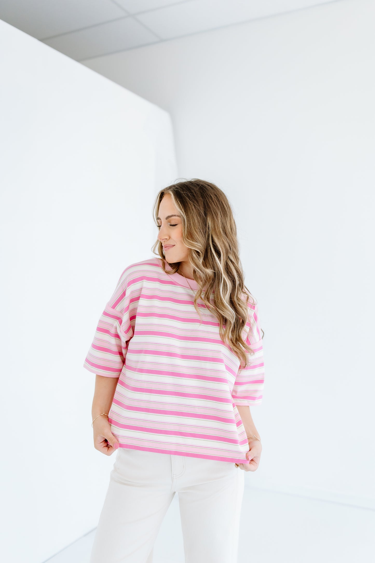 STRIPE TSHIRT TOP