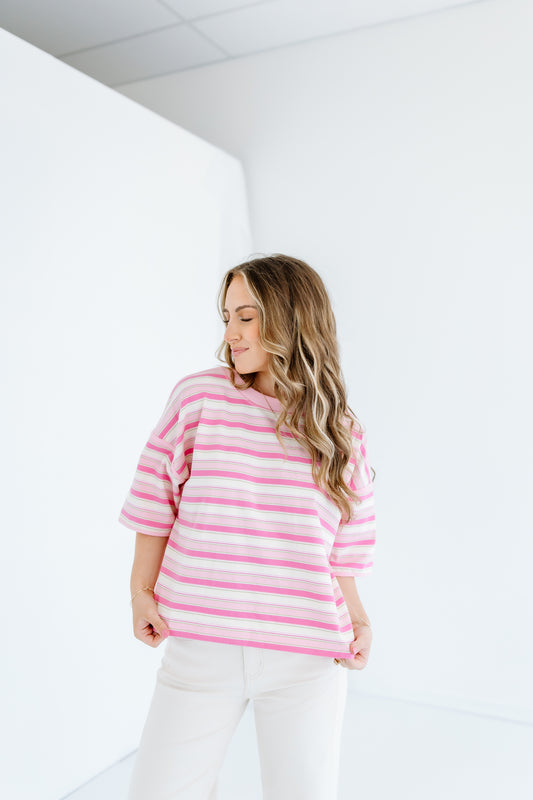 STRIPE TSHIRT TOP