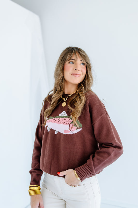 ONE LITTLE FISH SWEATER TOP