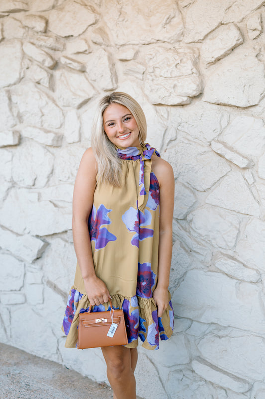 GET TO IT FALL MINI DRESS