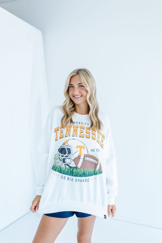 Tennessee Malone Multimedia OS Fleece Crew