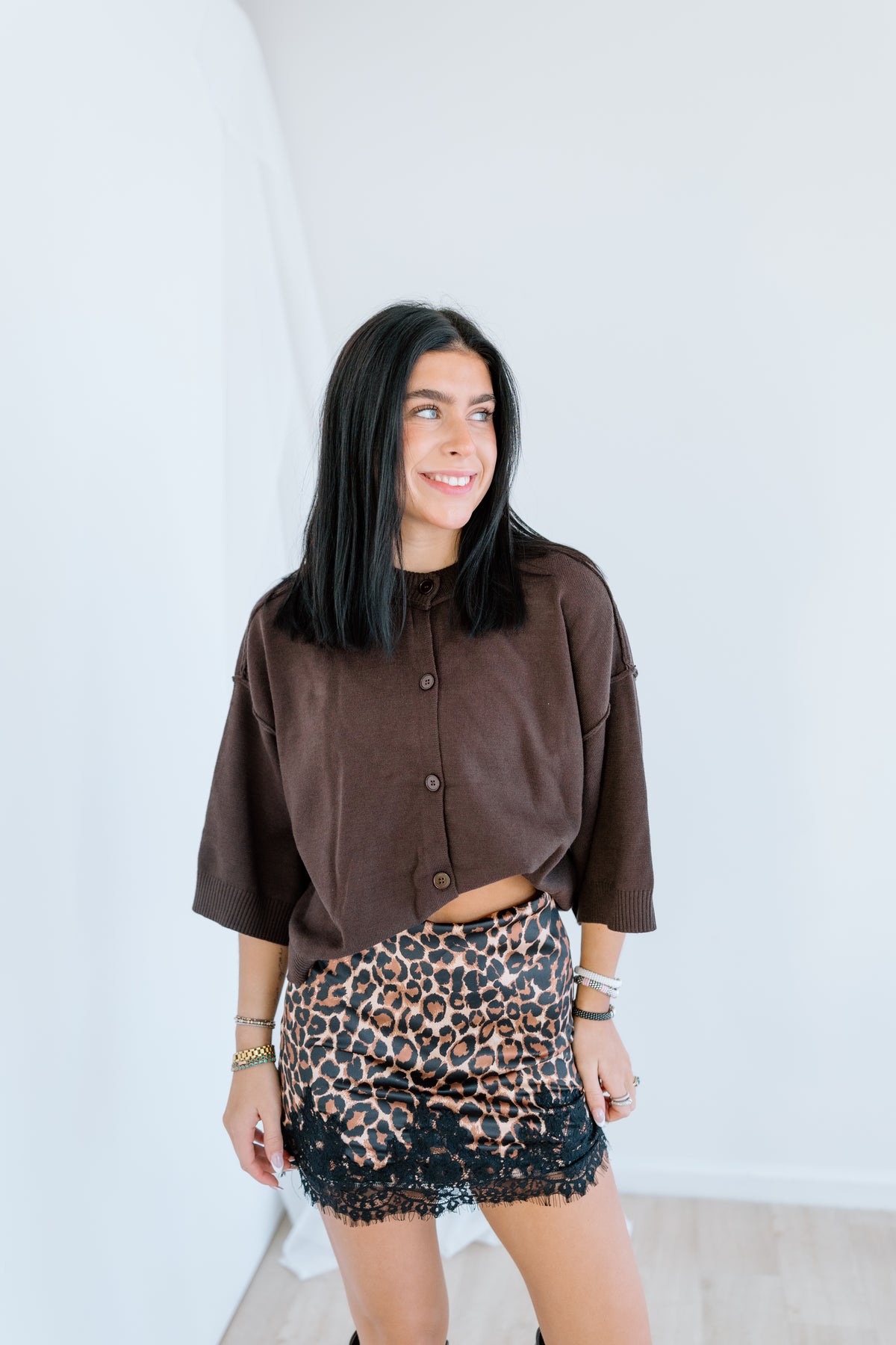 IN FACT BUTTON DOWN TOP