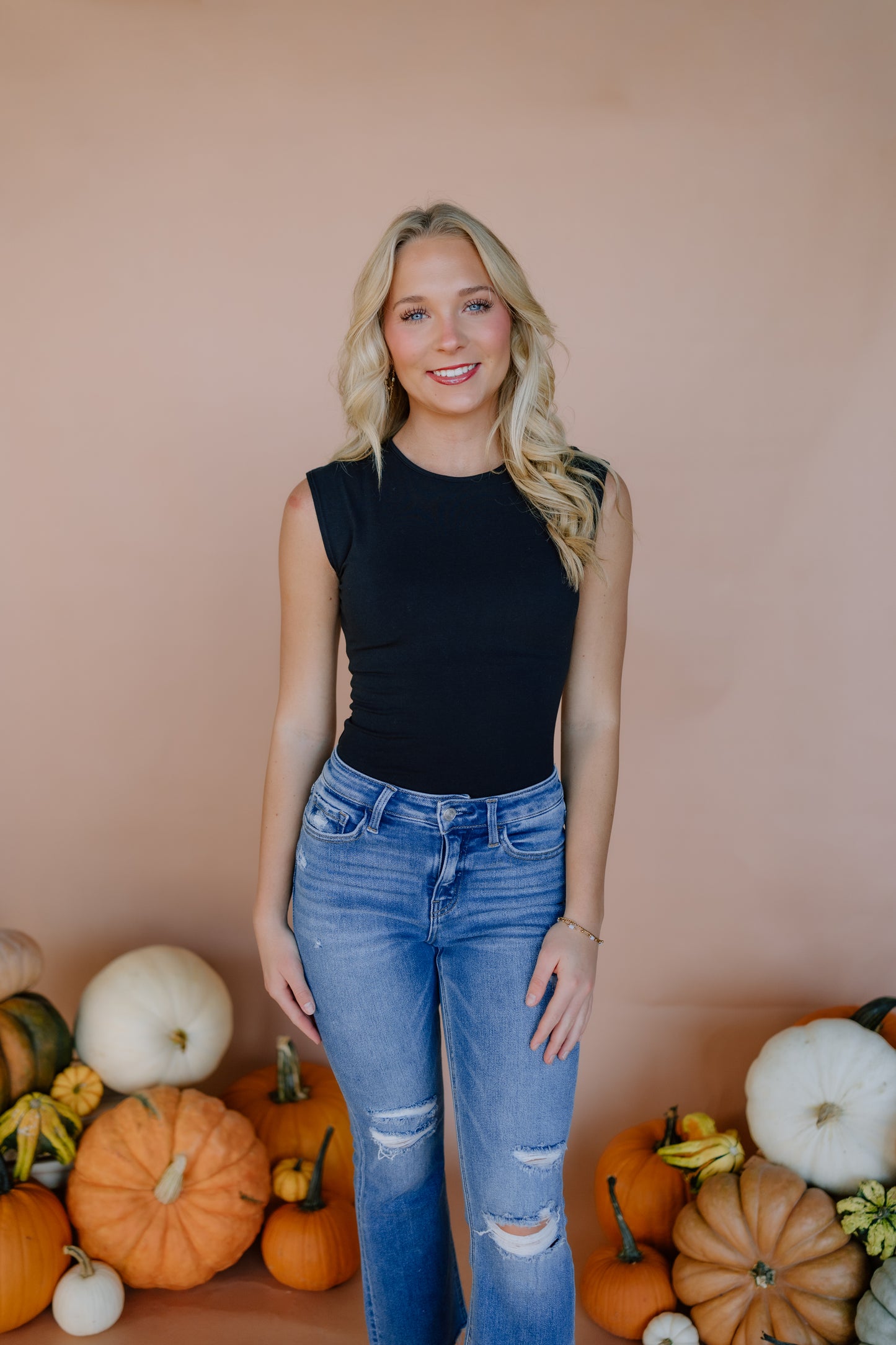 AUDREY SLEEVELESS BODYSUIT