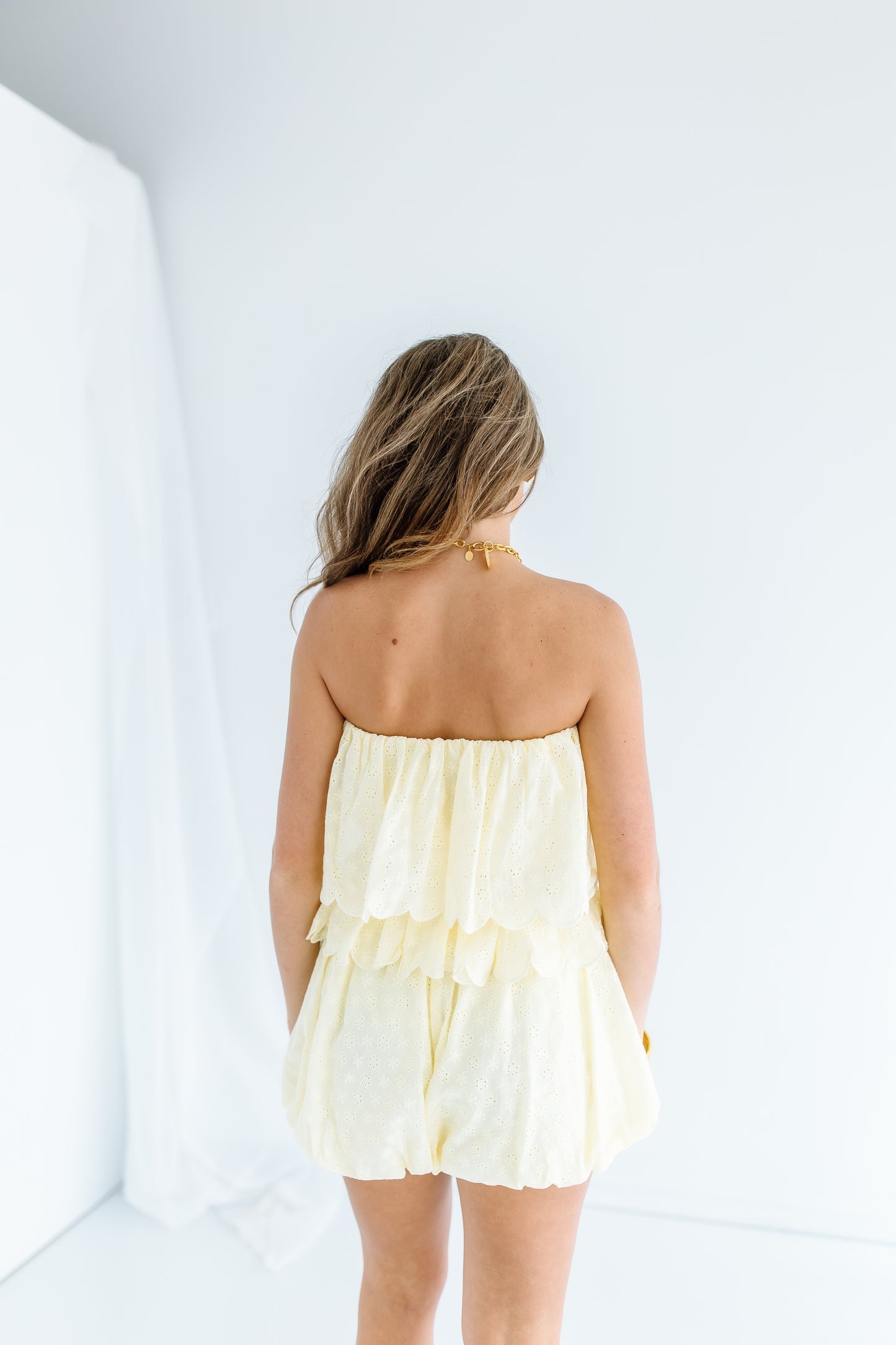 FLORAL EYELET BUBBLE SET