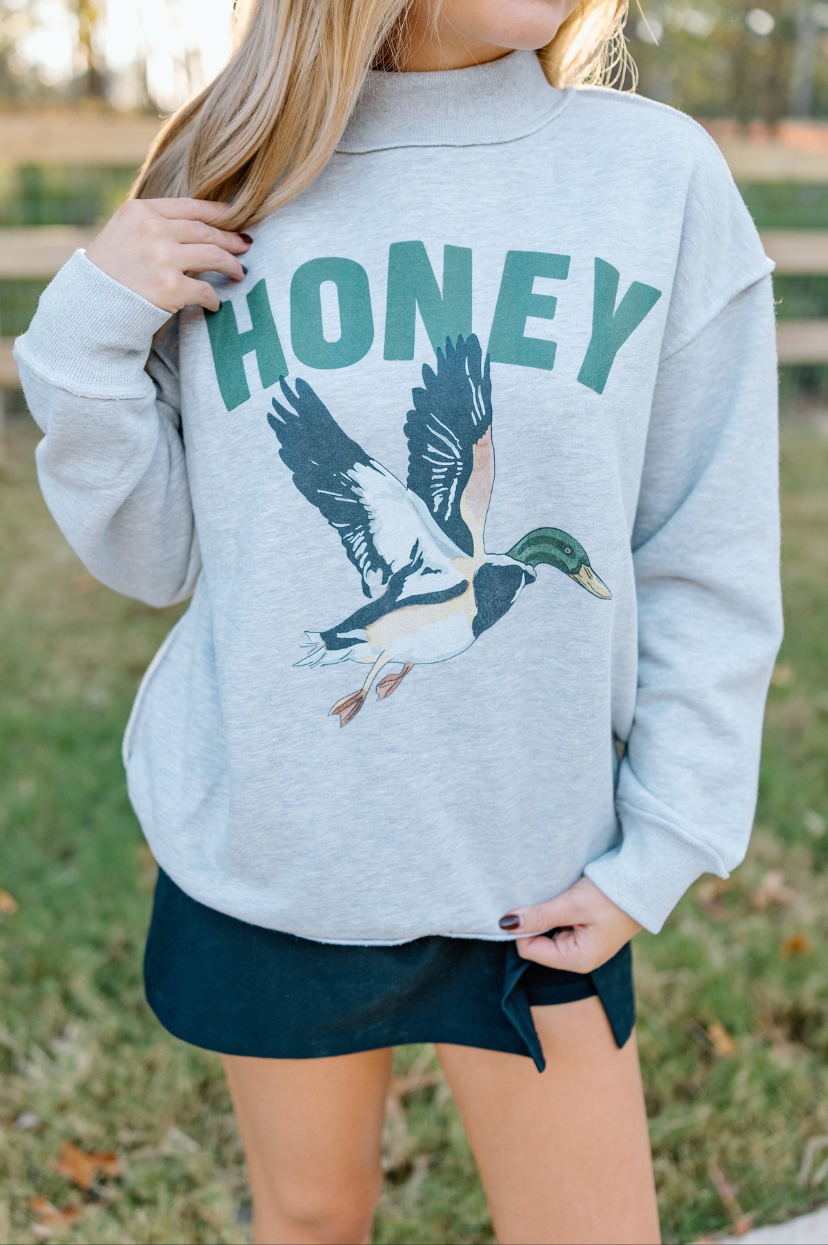 PRE-ORDER HONEY MALLARD MOCKNECK