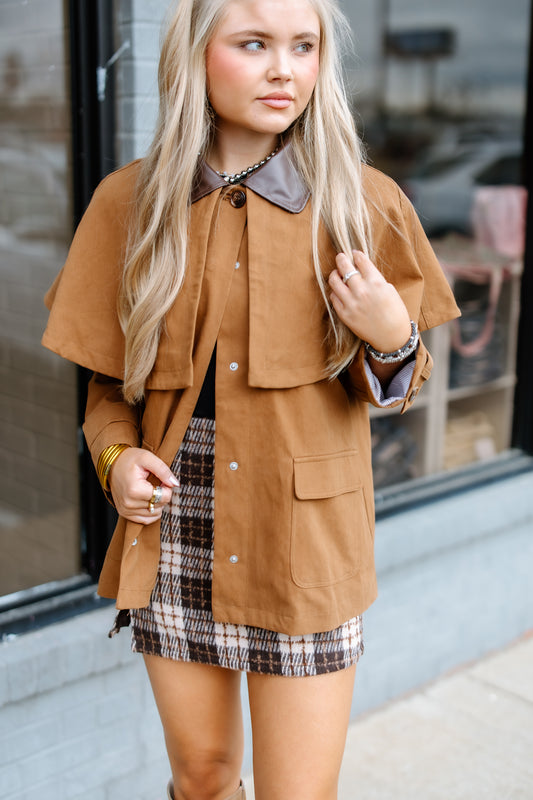 STEPS OF THE MET CAPE JACKET