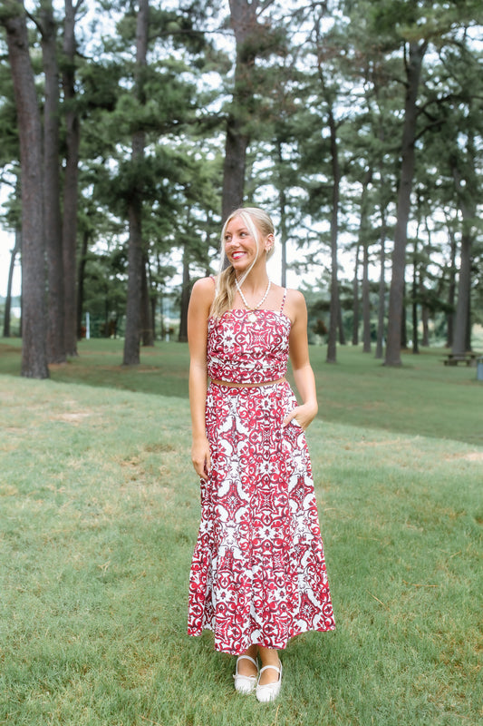 FUNKY SWIRL TWO PIECE SET