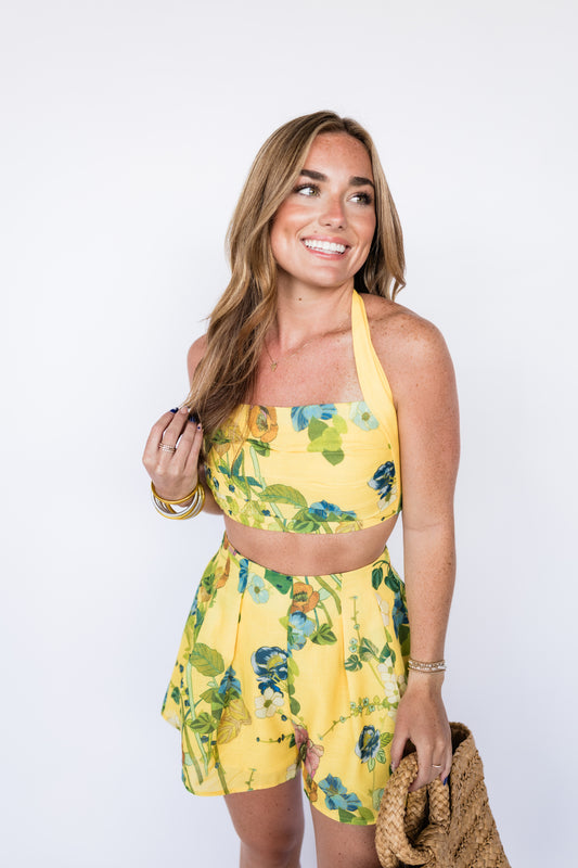 SUMMER FLING SHORTS SET