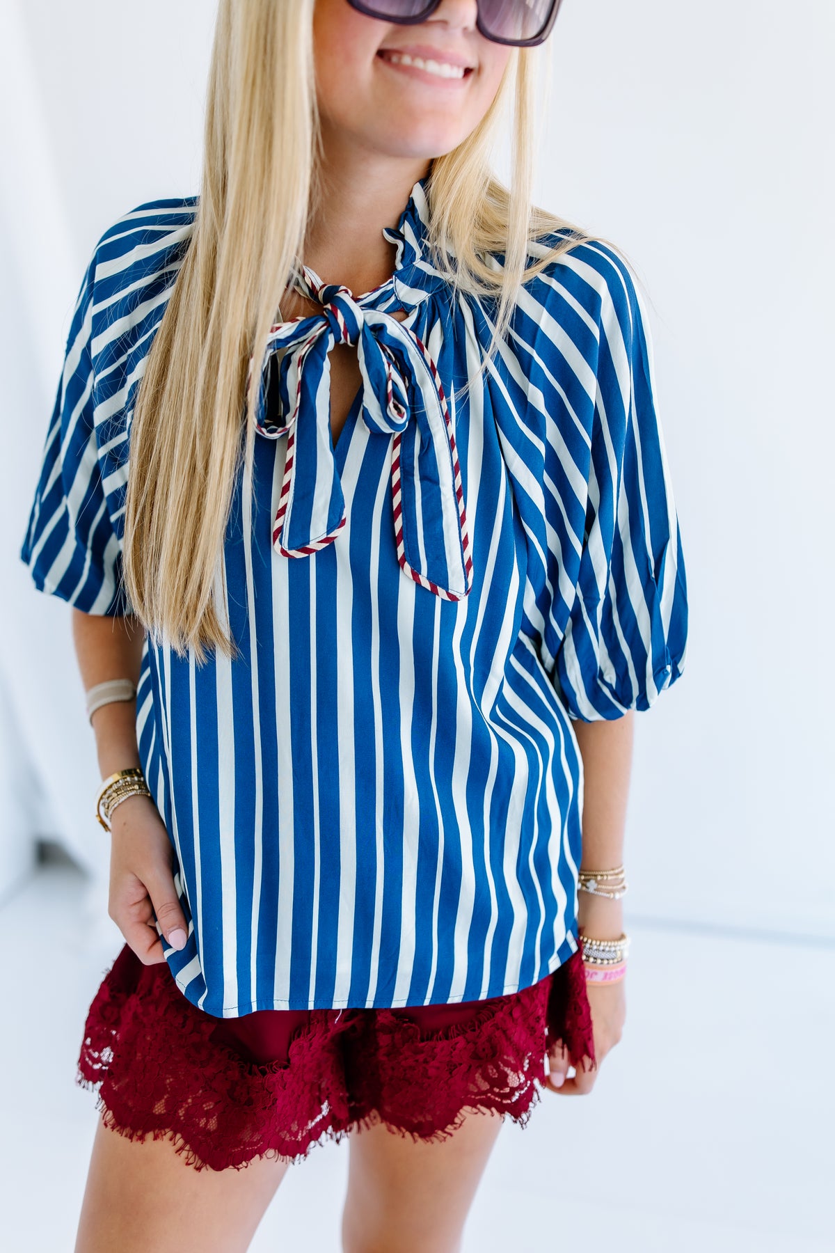 EVER AFTER STRIPE TOP