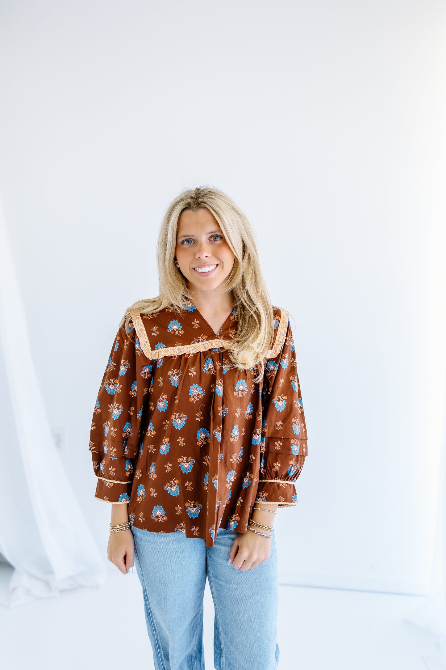 TREND SETTER FLORAL TOP