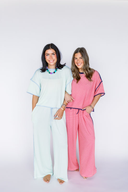 BUTTER SOFT WIDE LEG PANT SET