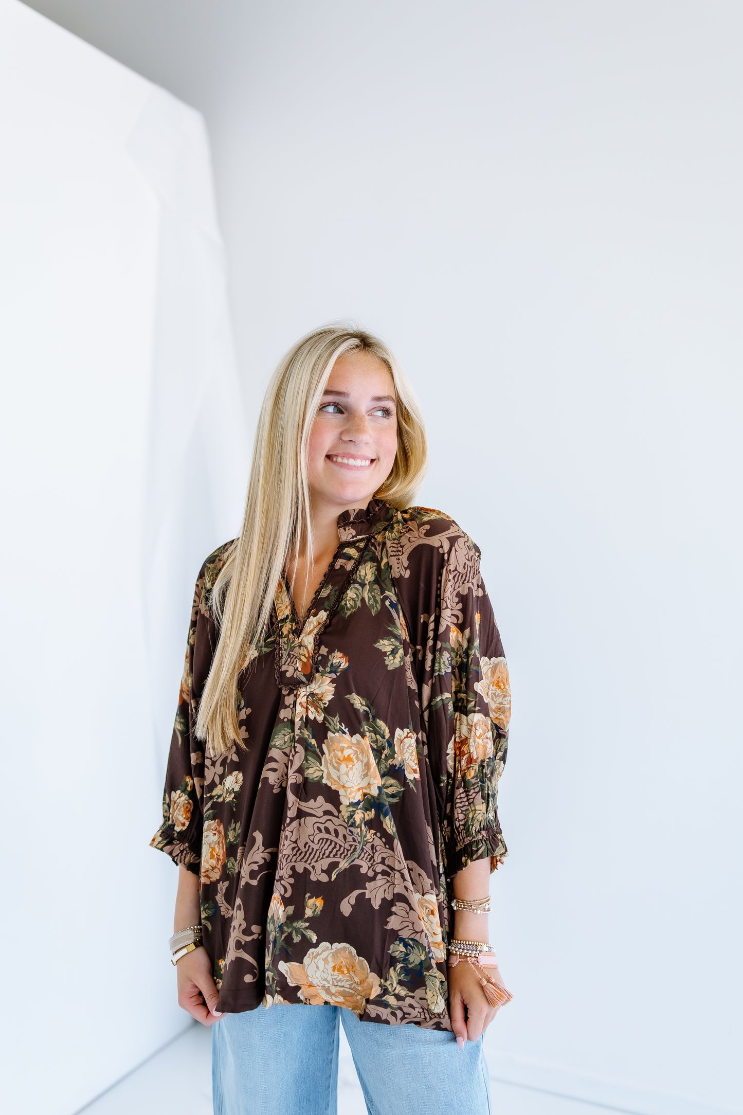 GRETCHEN PRINT FLORAL TOP