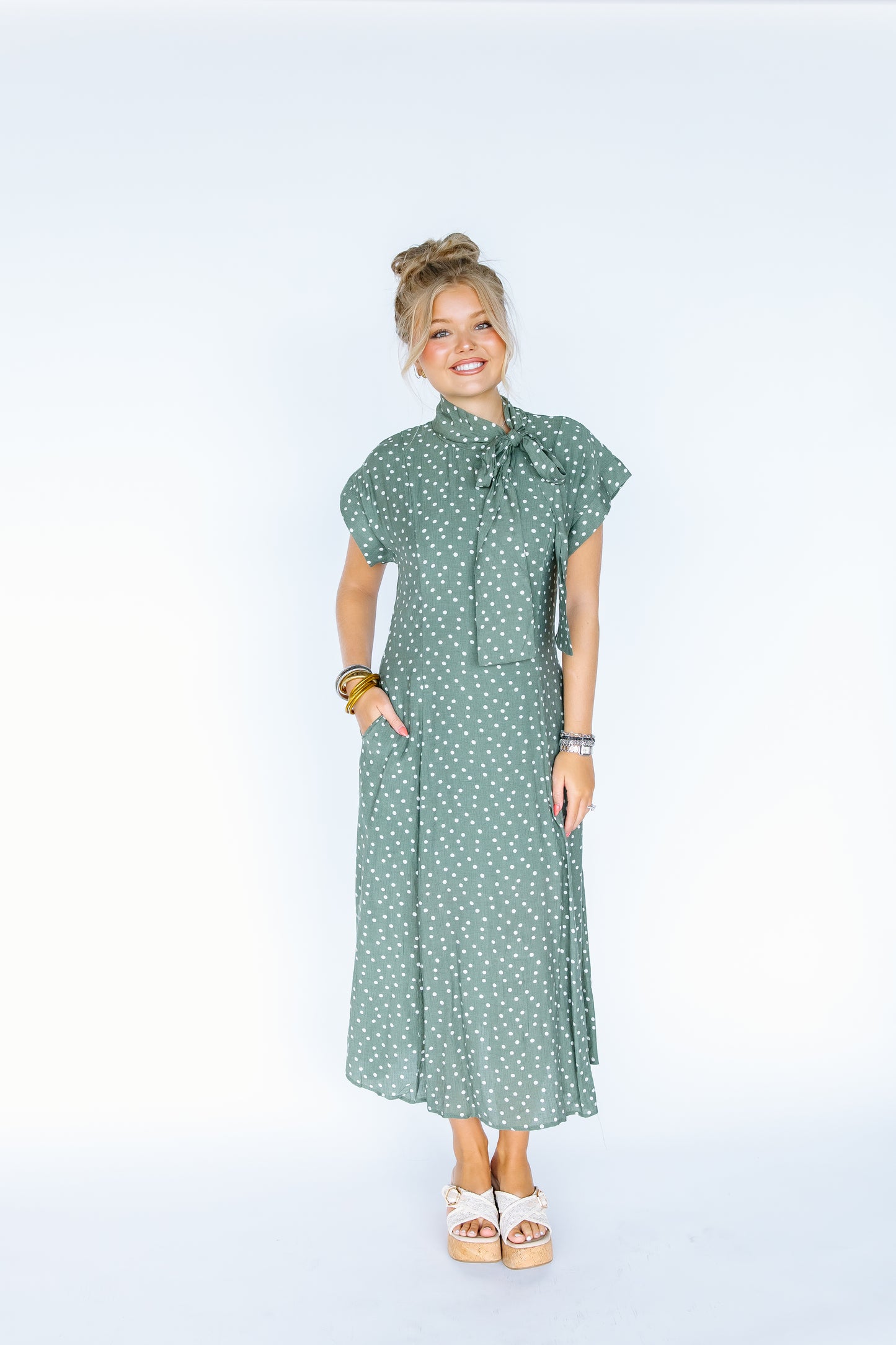 FAR MORE MIDI DRESS