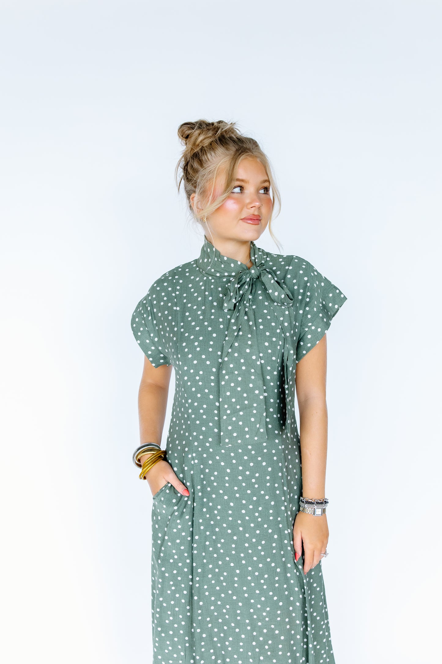 FAR MORE MIDI DRESS