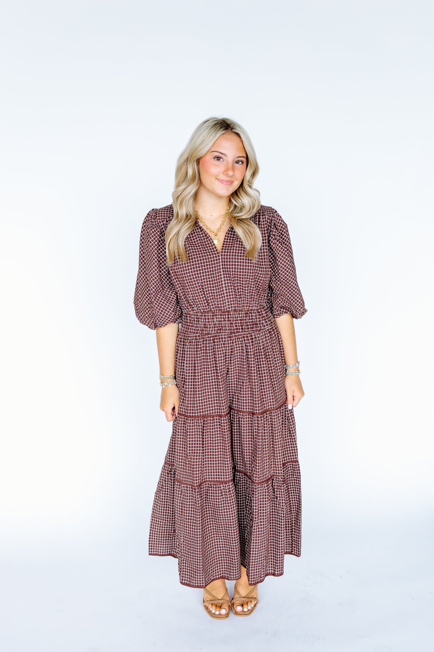 FALL PHOTO MAXI DRESS