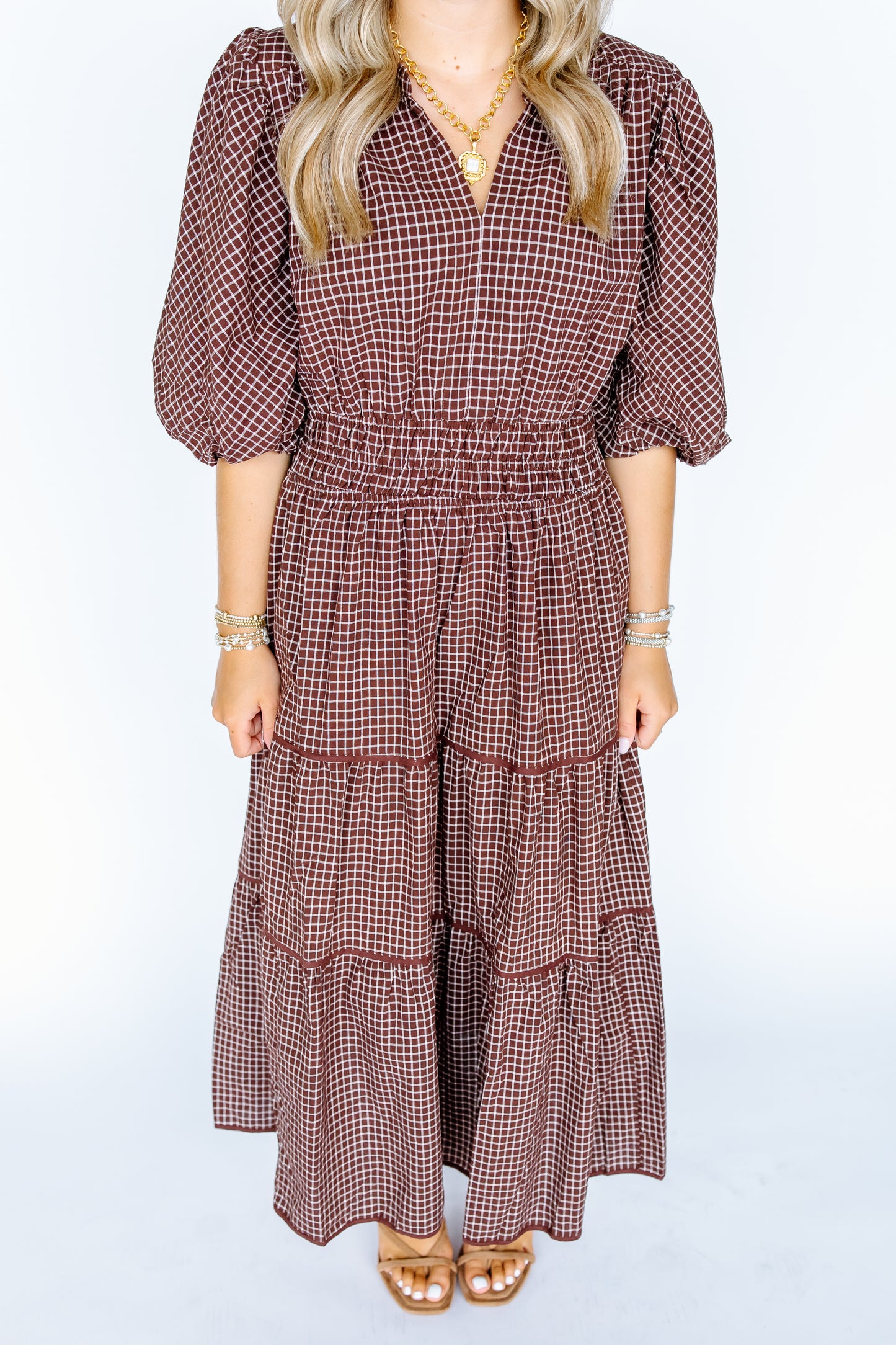 FALL PHOTO MAXI DRESS