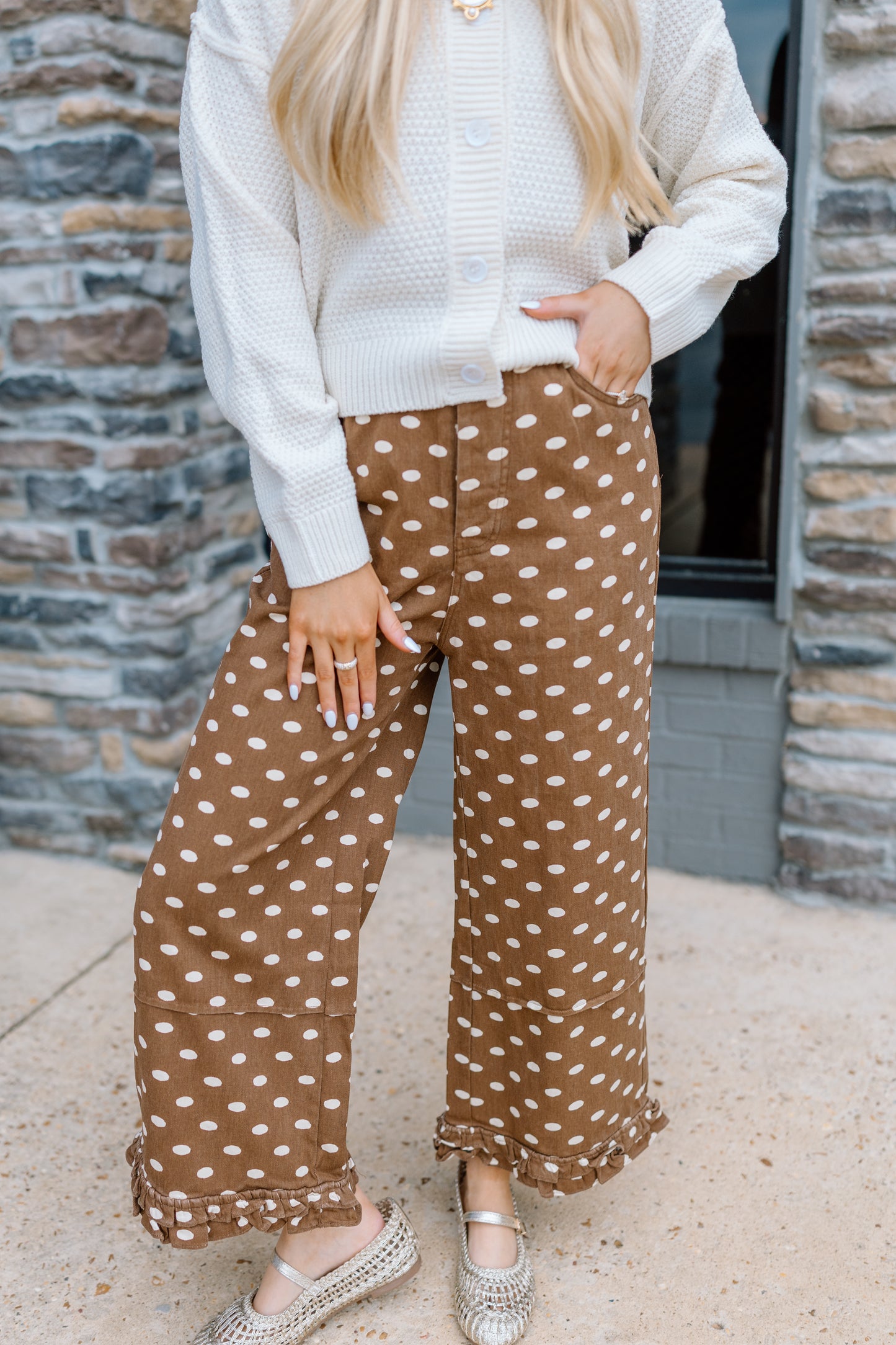 LIVYS POLKA DOT PANTS