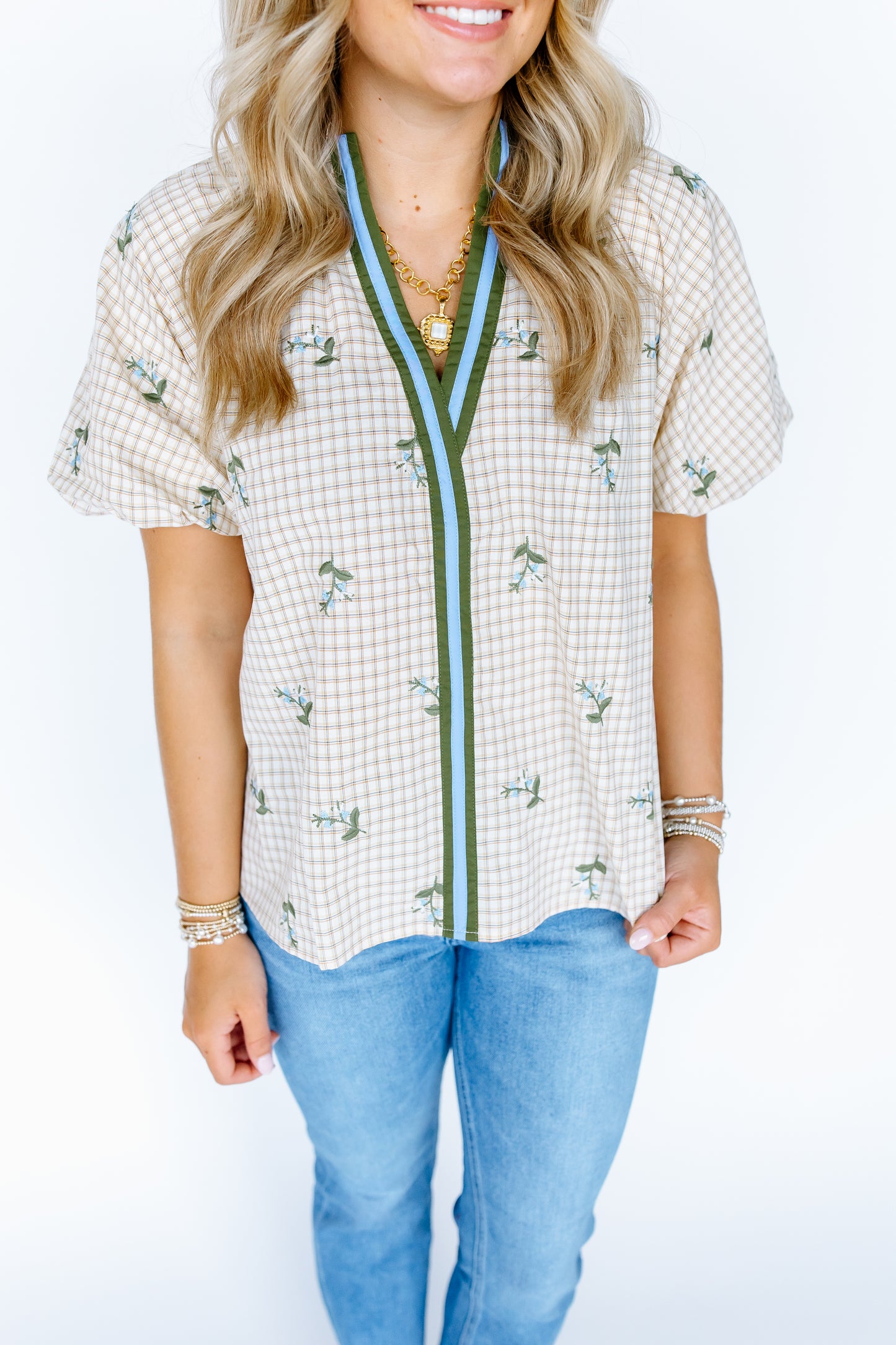 STACKED AWAY STRIPE TOP