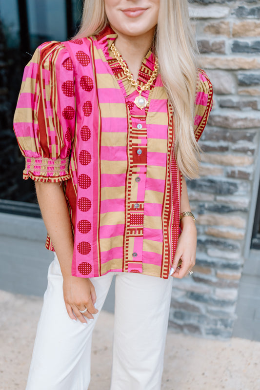 ALWAYS AGREEING FUNKY TOP
