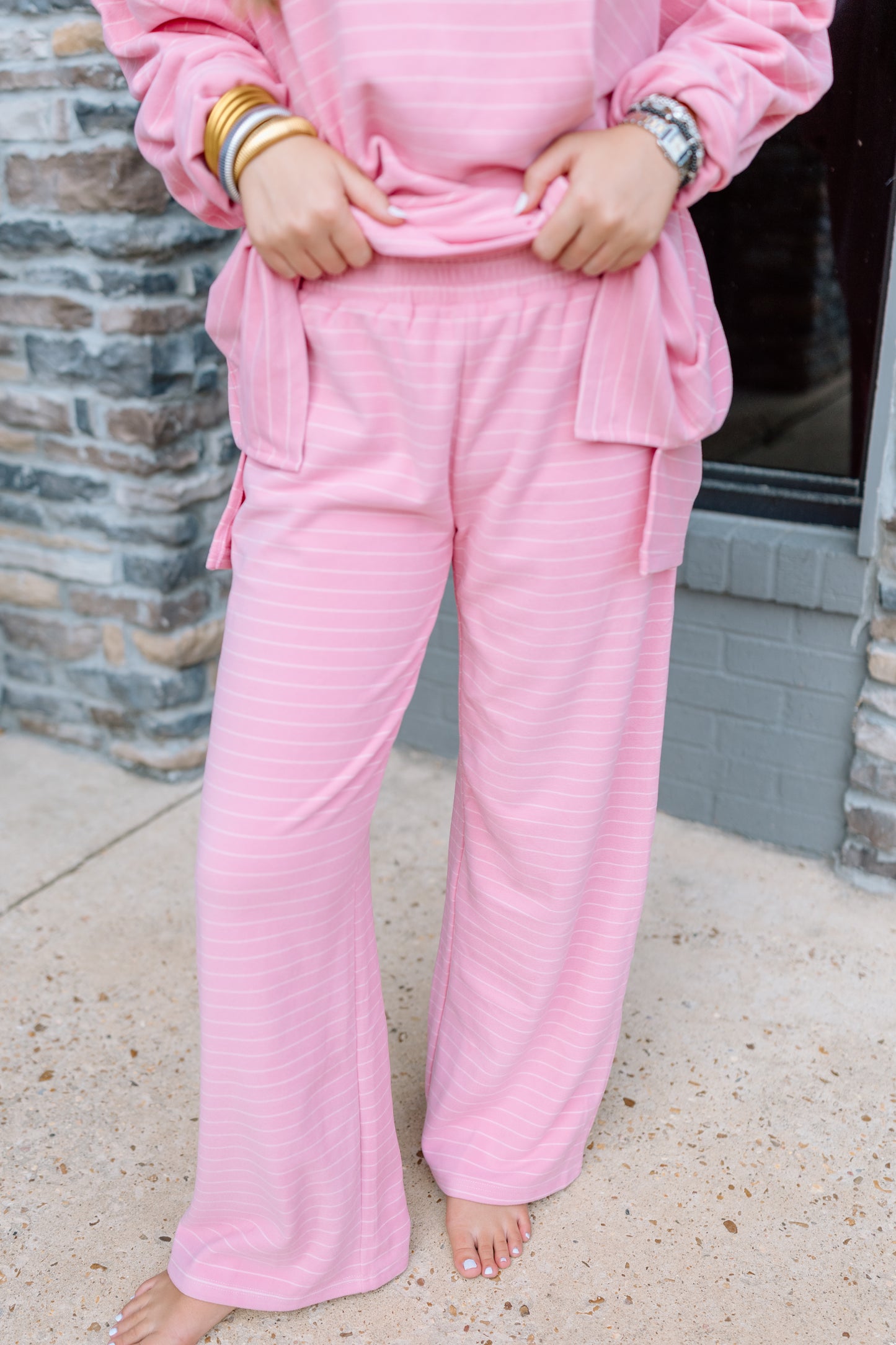 ASHTON STRIPE PANTS