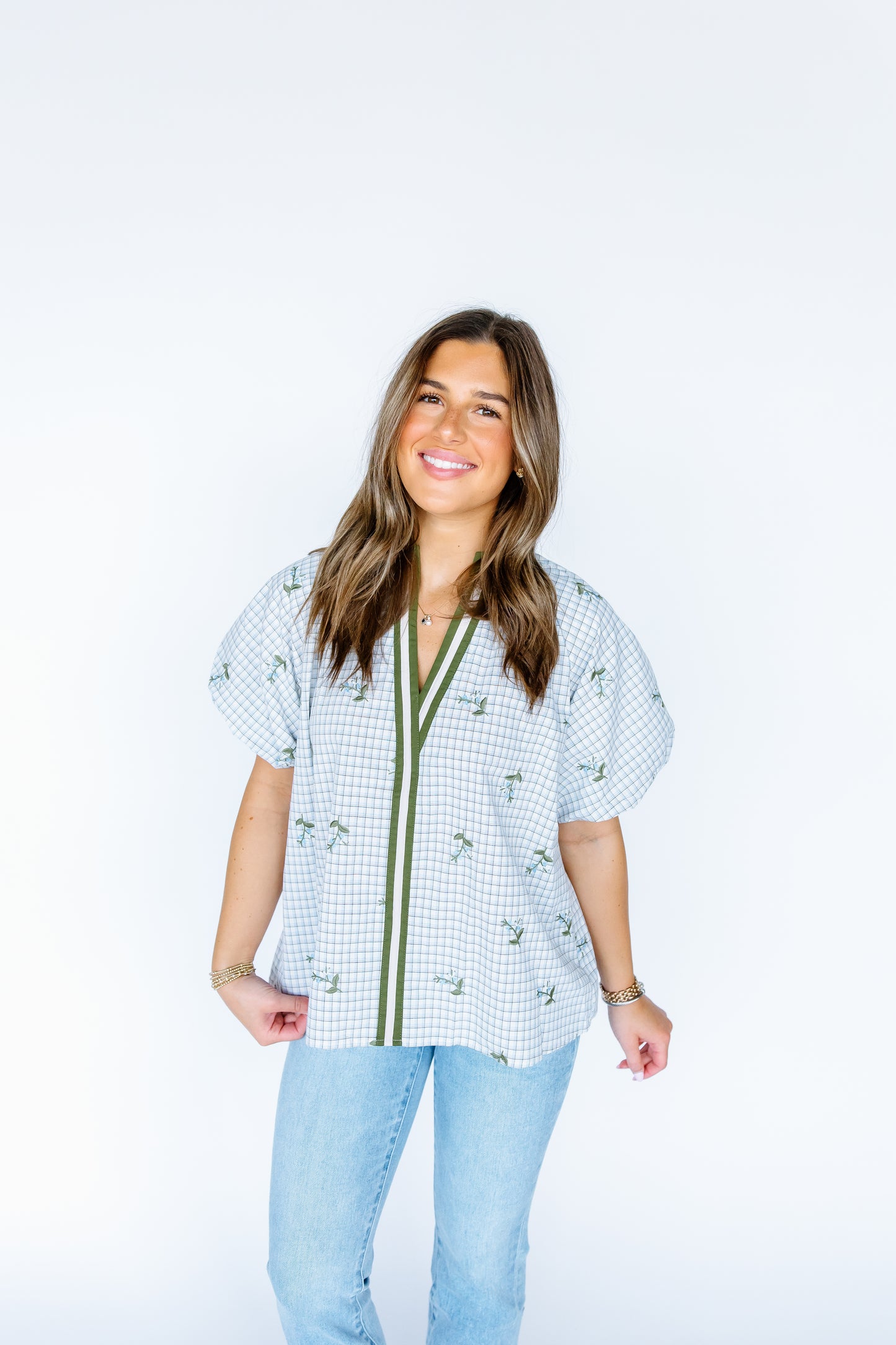 STACKED AWAY STRIPE TOP