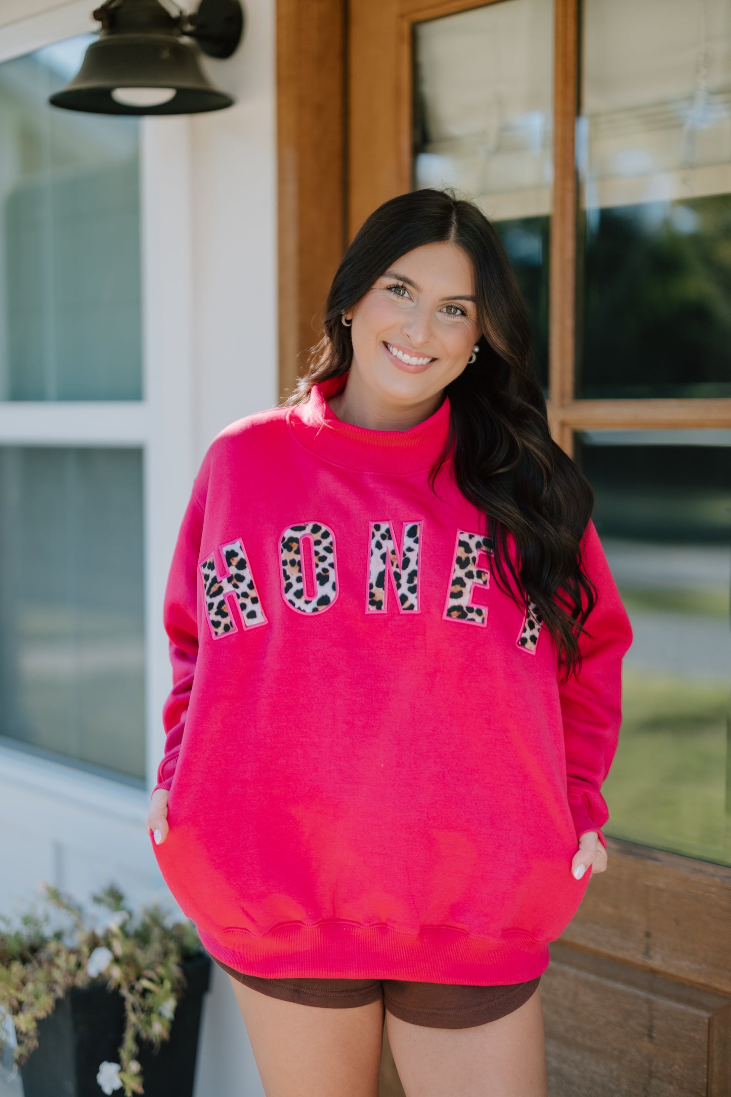 OG HONEY MOCK NECK SWEATSHIRTS