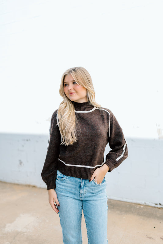 ALWAYS STAYING SWEATER TOP