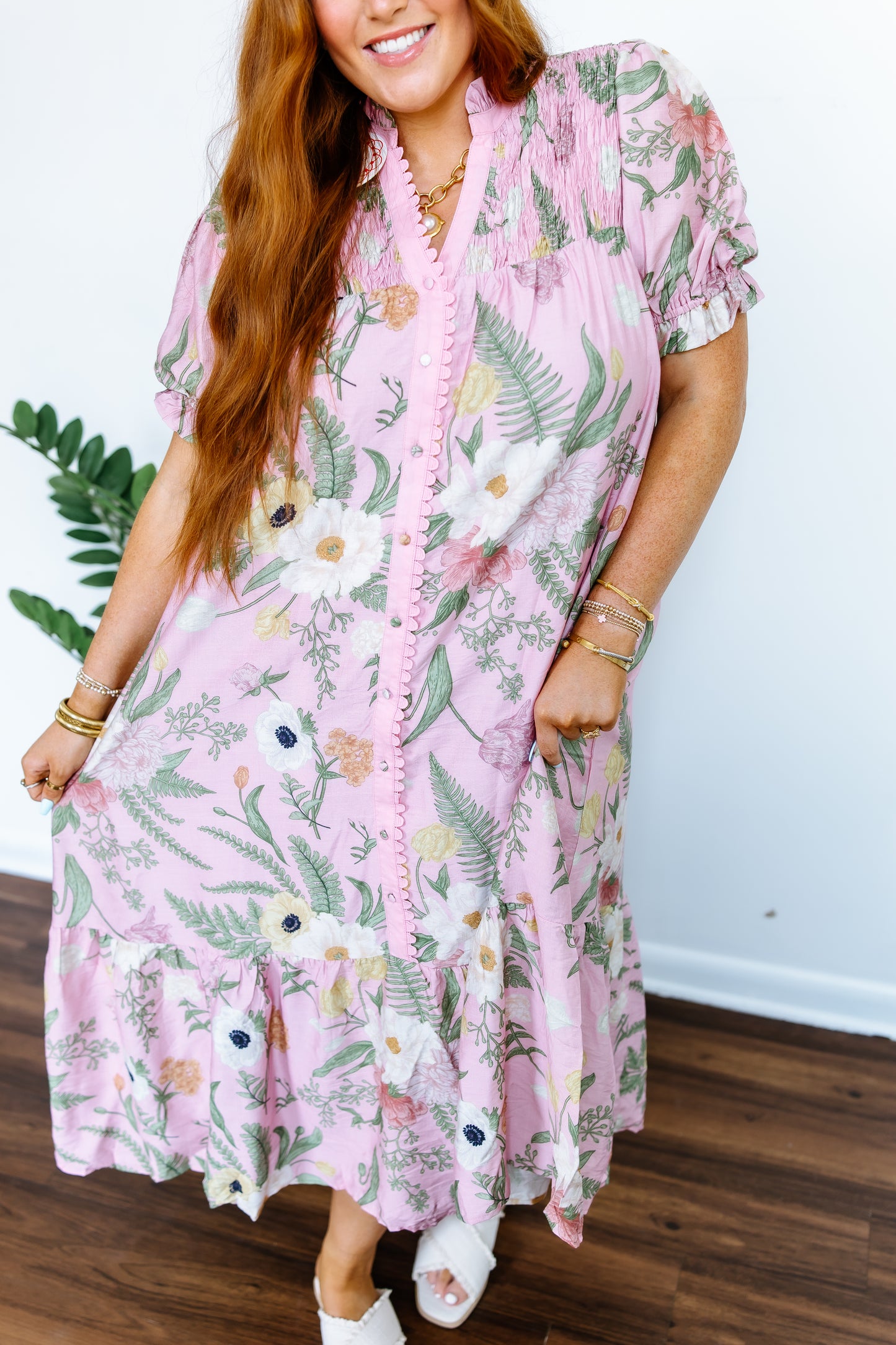 PICNIC IN A FIELD FLORAL DRESS