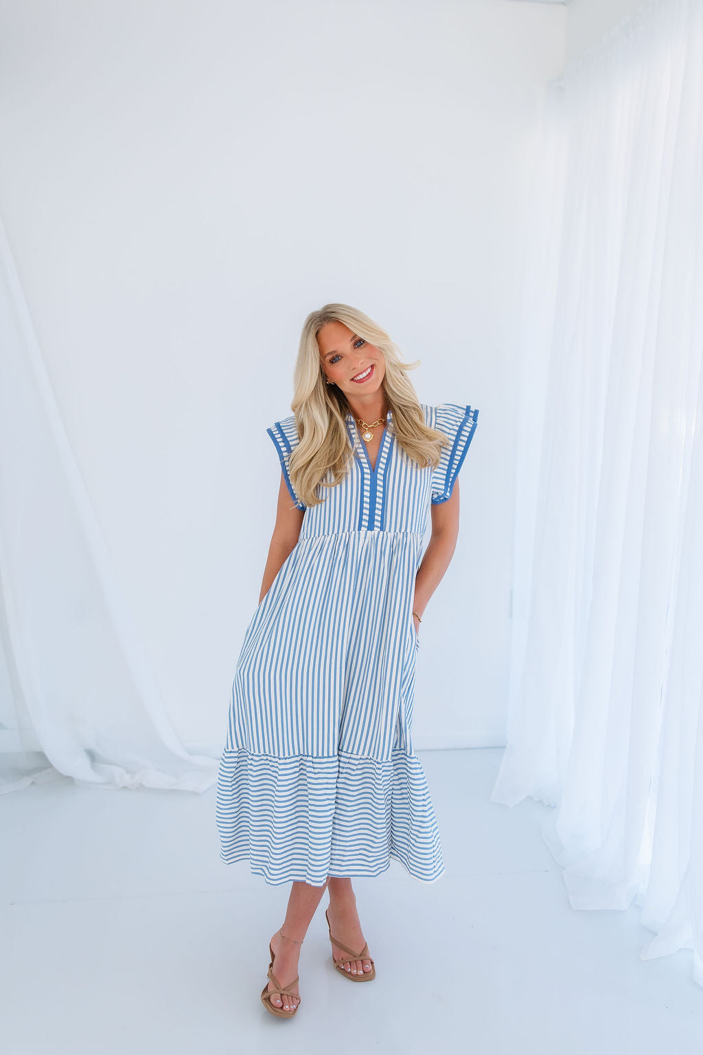 BEAUTIFUL LIFE MIDI DRESS