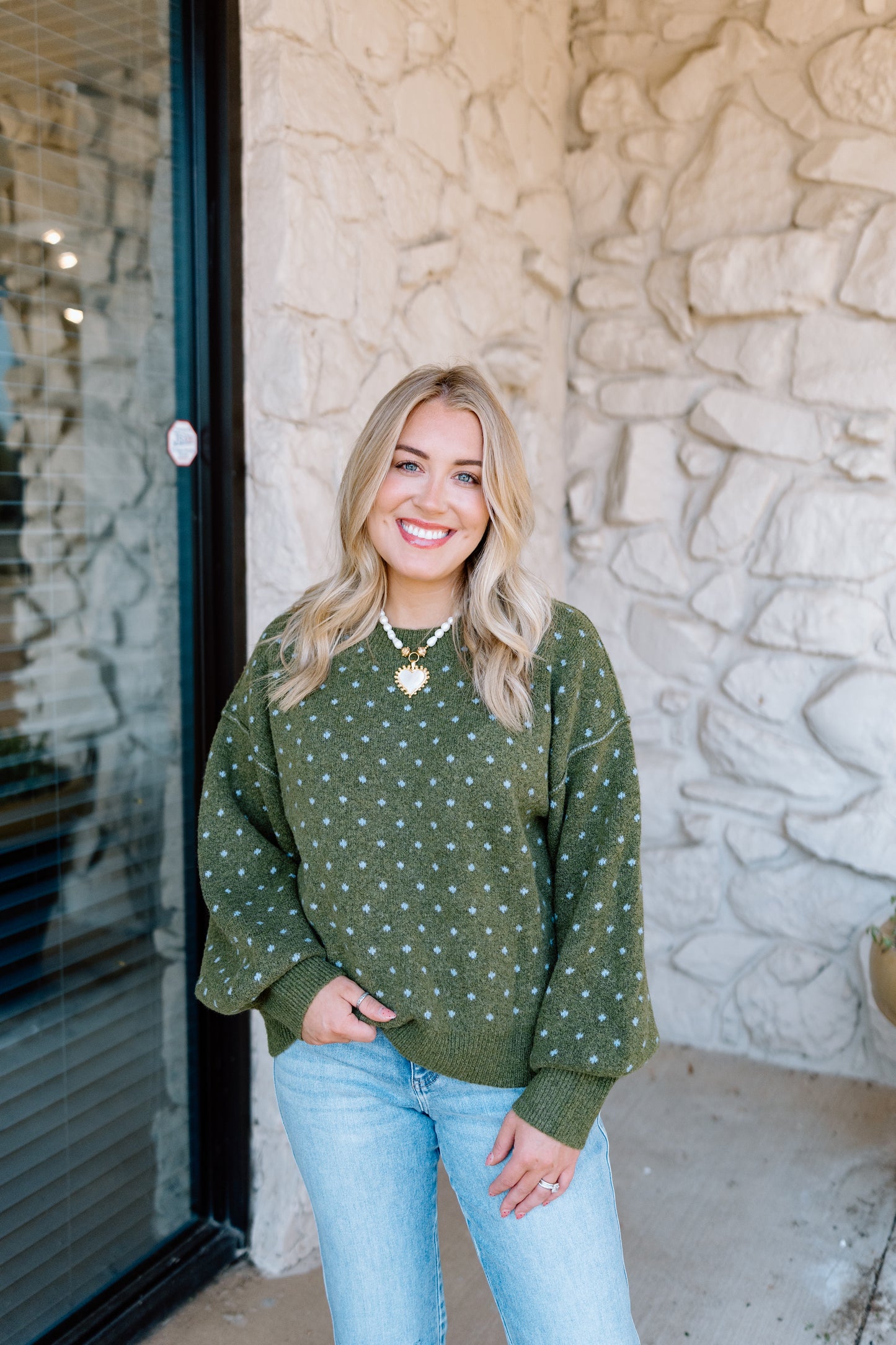 OLIVE YOU SWEATER TOP
