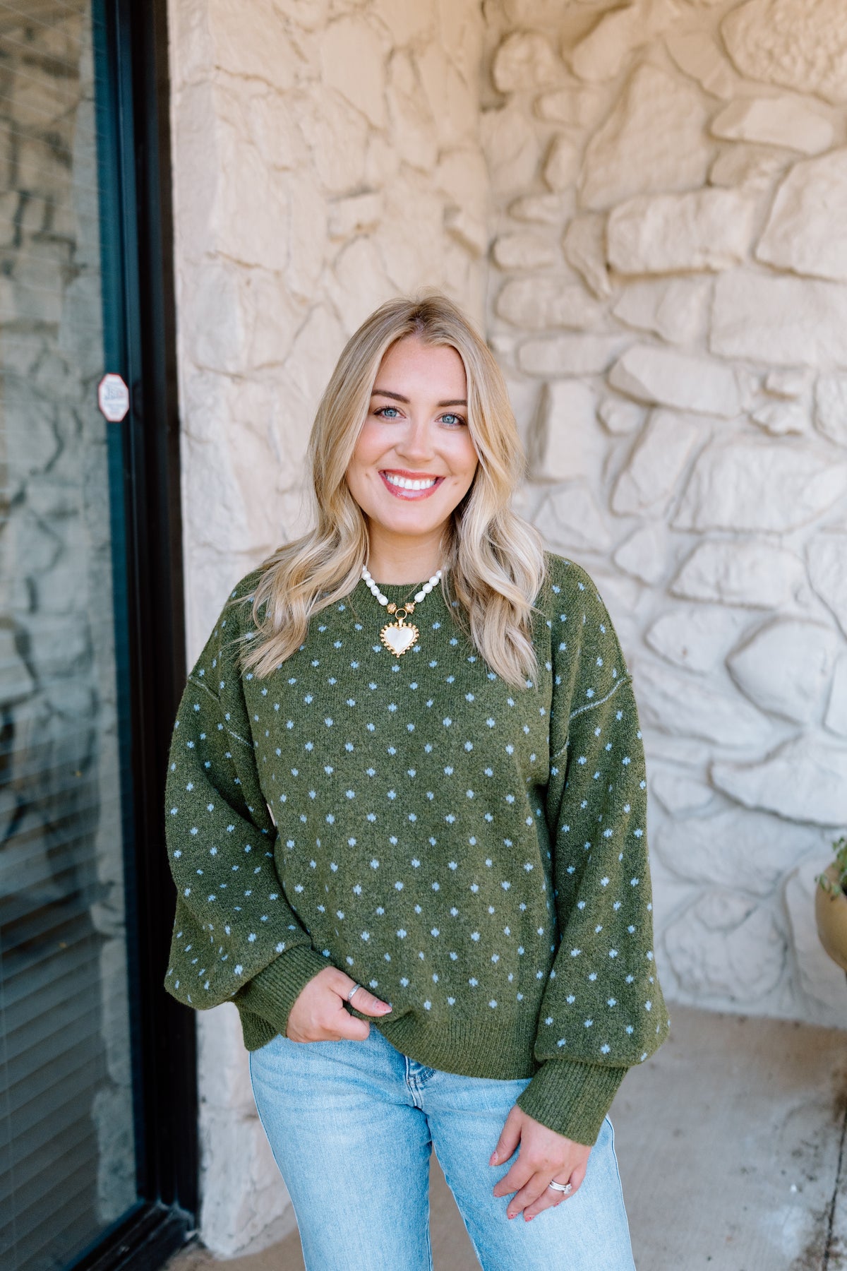 OLIVE YOU SWEATER TOP