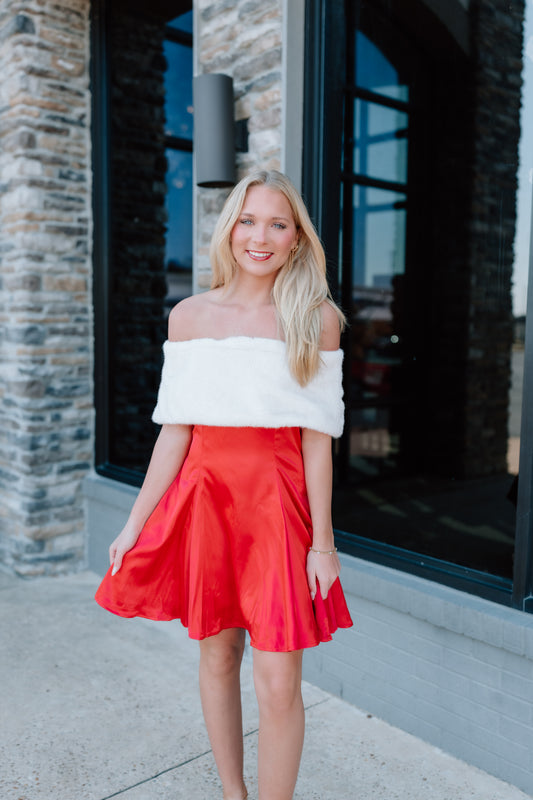 JINGLE BELL ROCK MINI DRESS