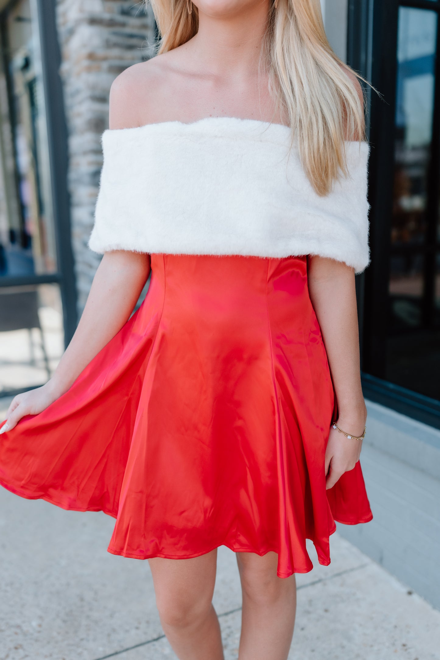 JINGLE BELL ROCK MINI DRESS