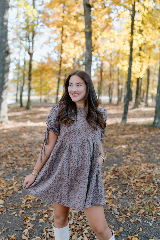 HOT CHOCOLATE PLEASE MINI DRESS