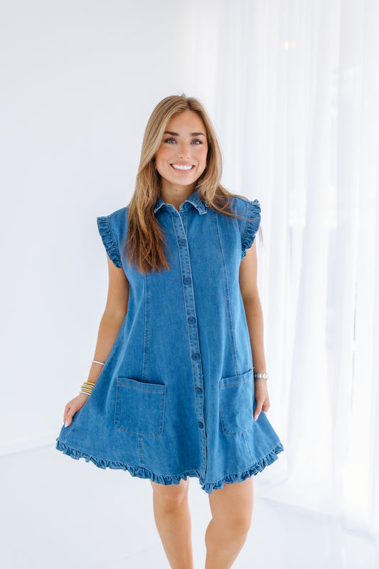 BROOKE DENIM DRESS