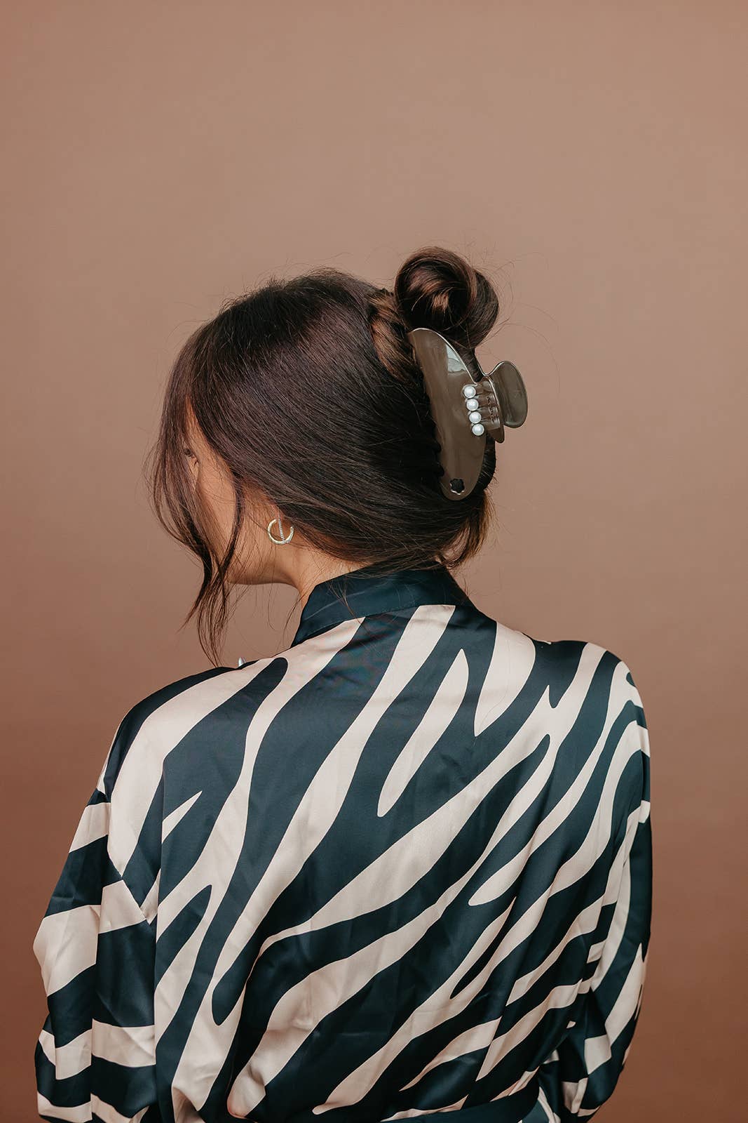 KAXI House of Her - Brown with Pearl Acetate Claw - 2 Sizes