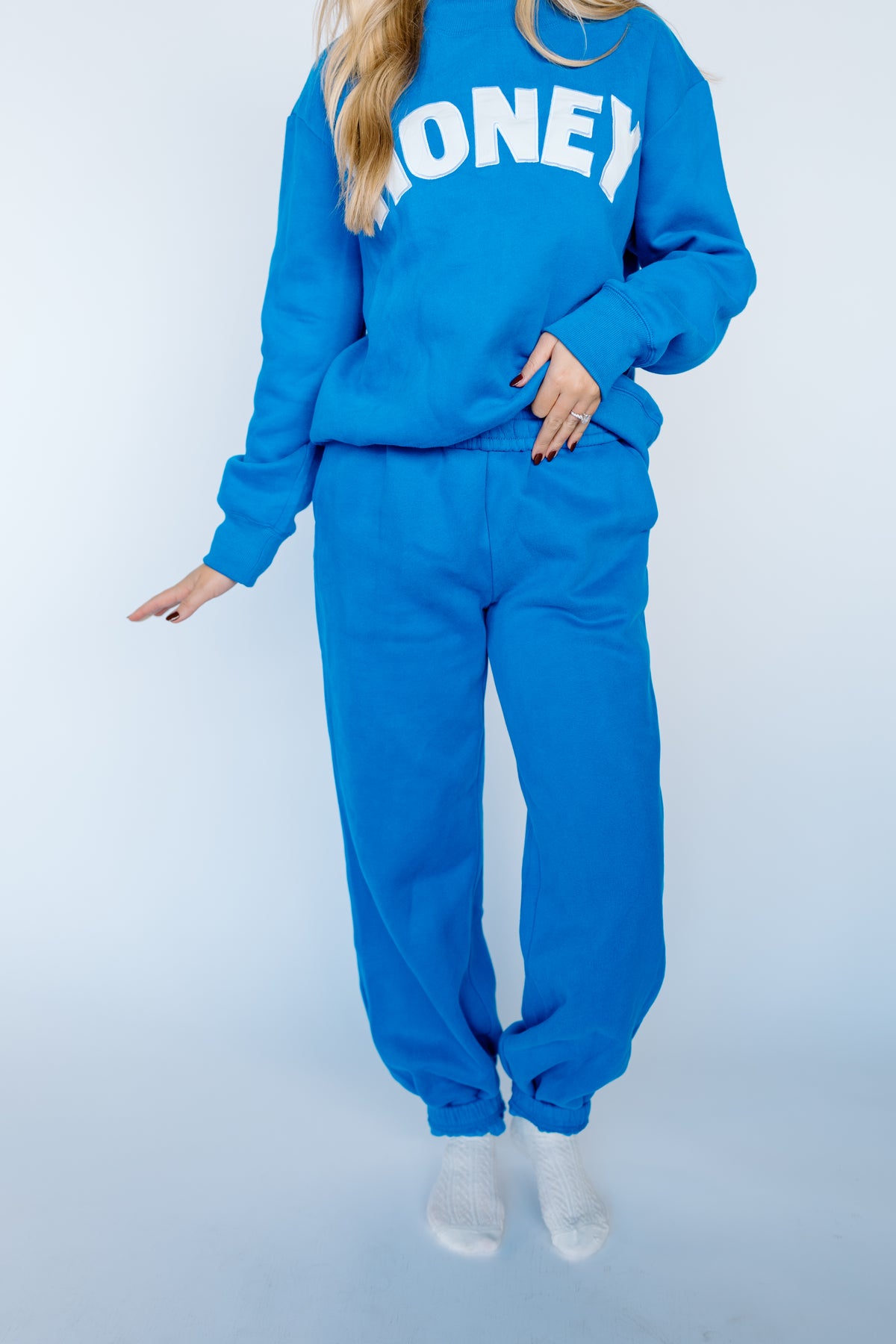 HONEY ROYAL BLUE JOGGERS