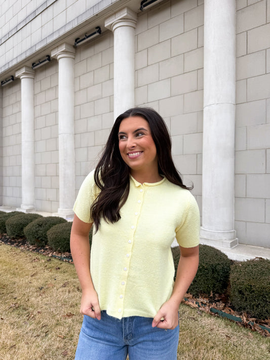 WARM ENOUGH BUTTON DOWN CARDIGAN SWEATER