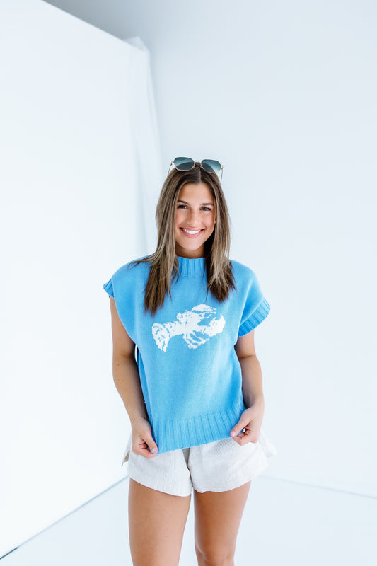 THE VACAY TREND SWEATER TOP