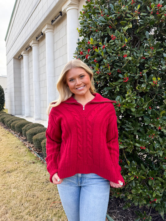 SIENNA CROCHET SWEATER