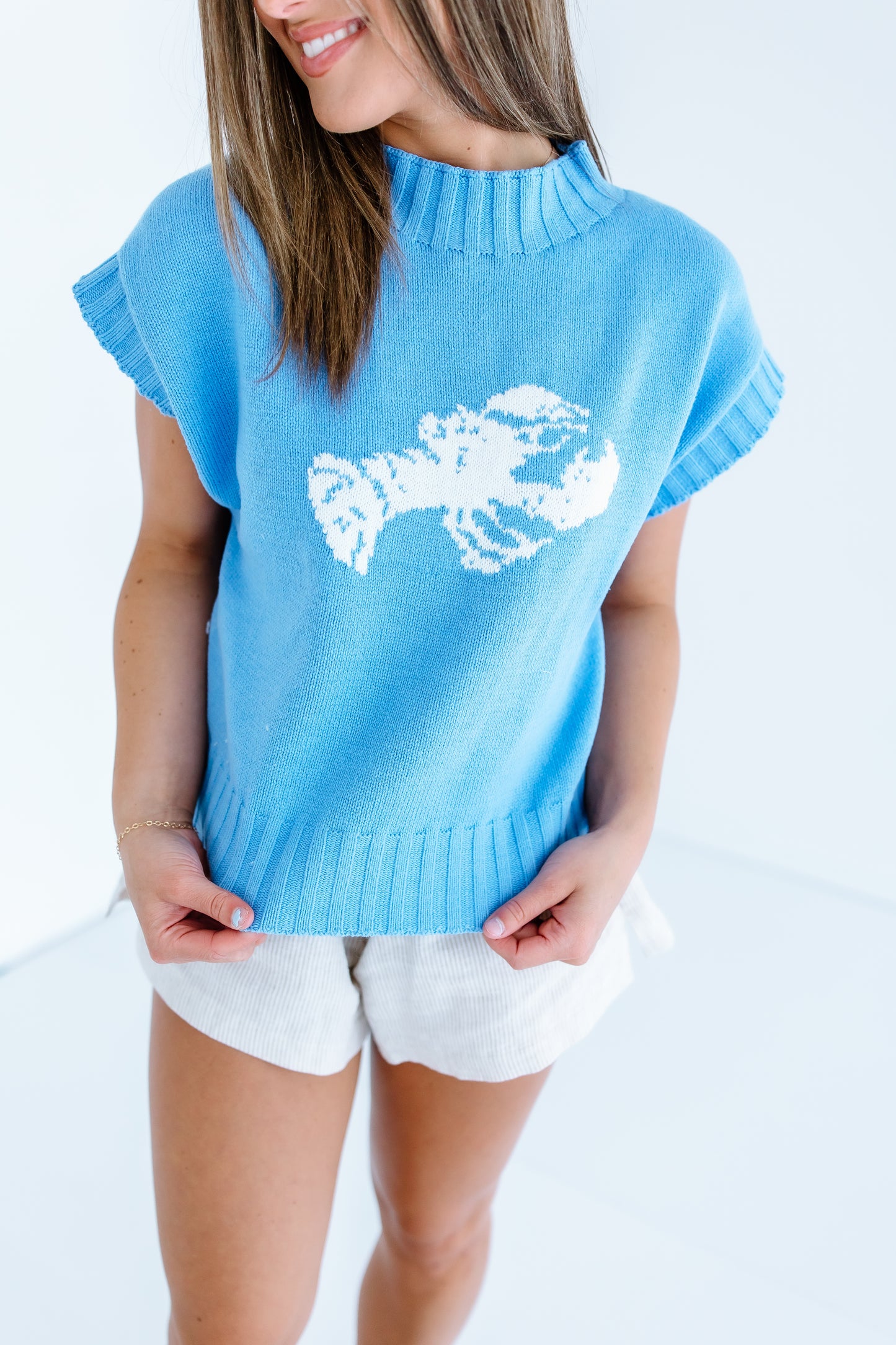 THE VACAY TREND SWEATER TOP