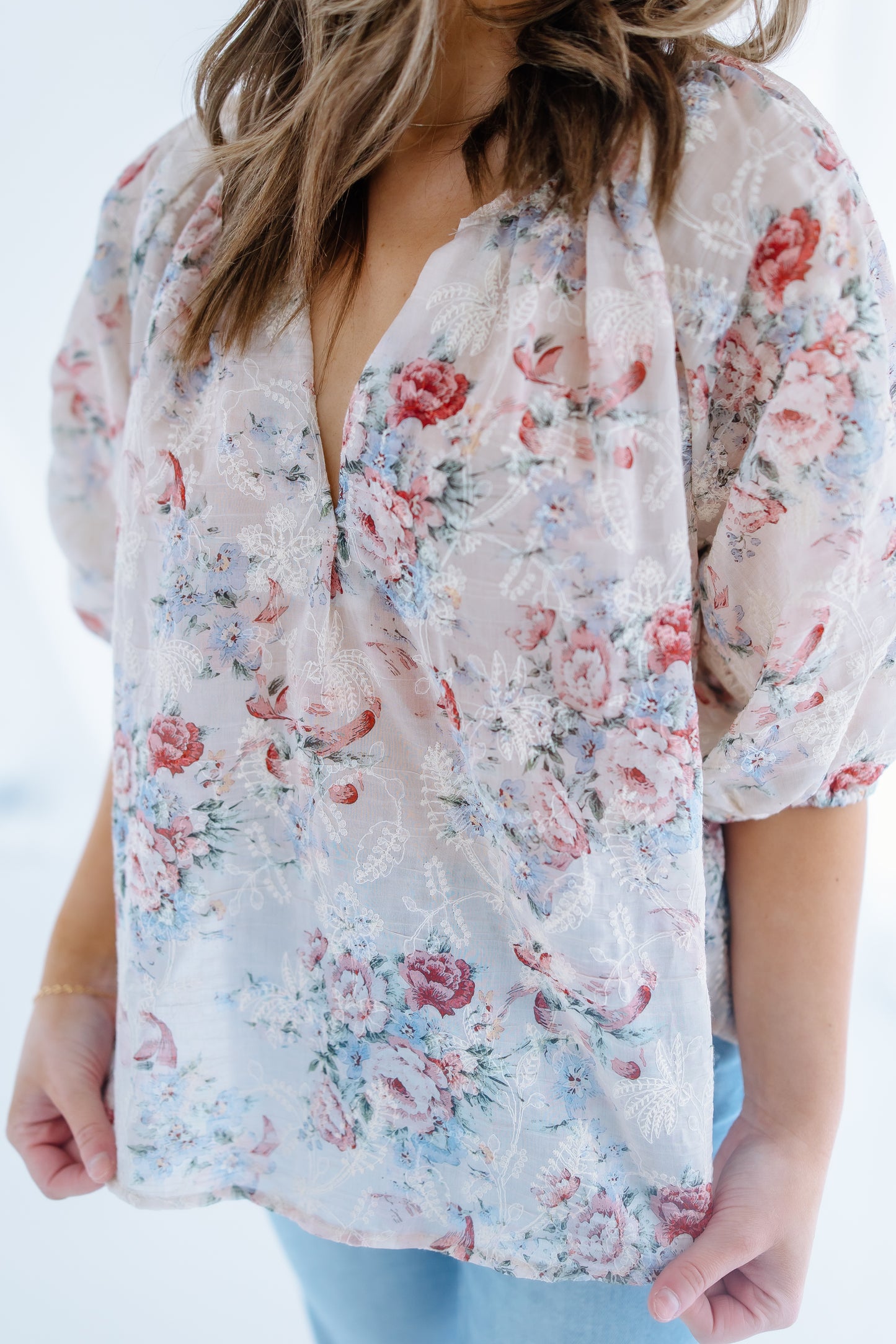 JANICE FLORAL BLOUSE