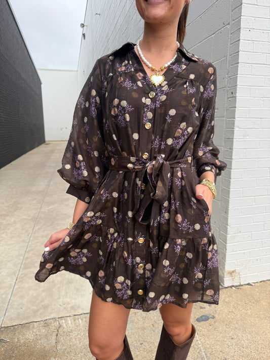 WANNA WORK MINI DRESS