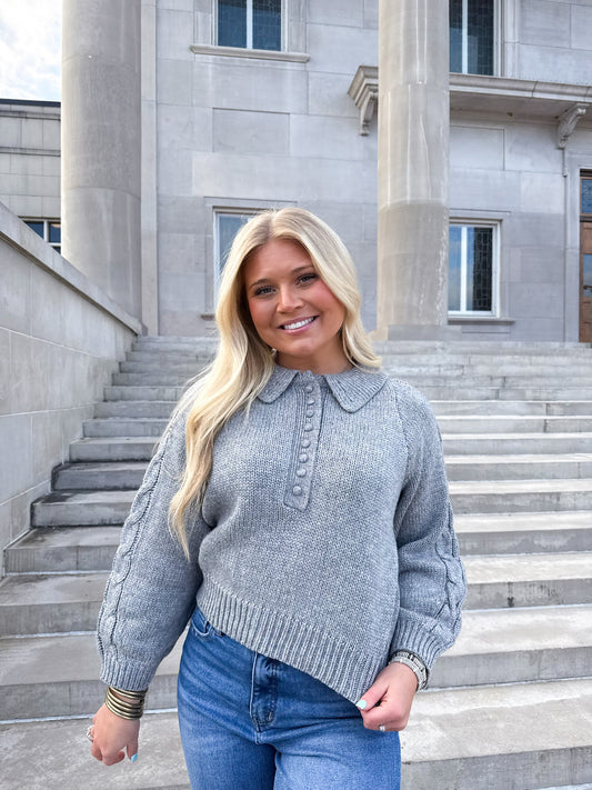 TESSIE COLLAR SWEATER