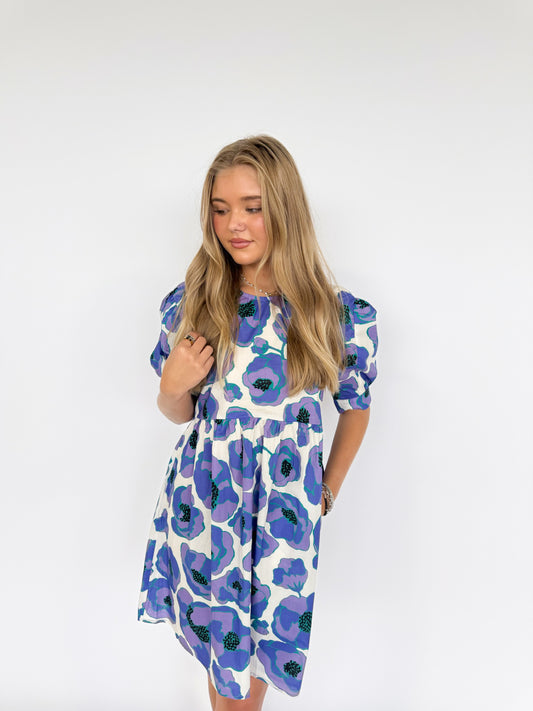 LILAC BLOOM DRESS