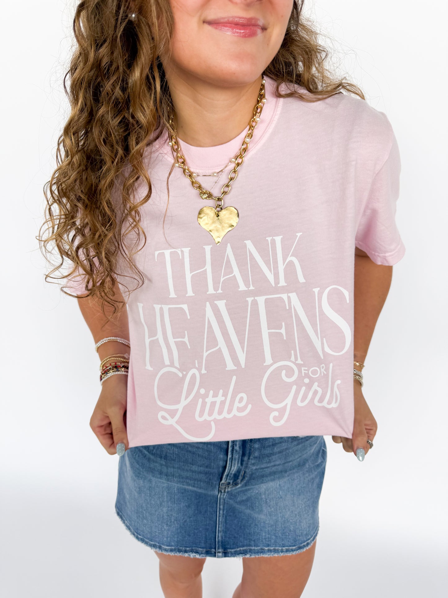 THANK HEAVENS FOR LITTLES GRAPHIC TEE